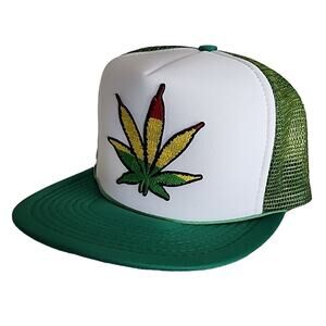 NWOT Trucker Patch Snapback Hat